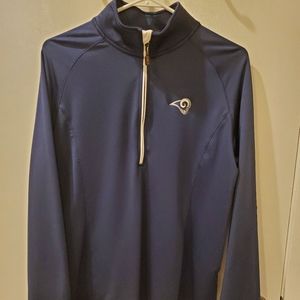 NFL Cutter & Buck Los Angeles Rams athletic navy